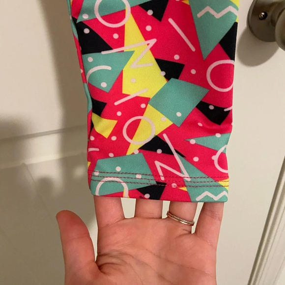 EUC | Dolfin girl’s Uglies‎ patterned drag swim pants — large - Picture 3 of 7